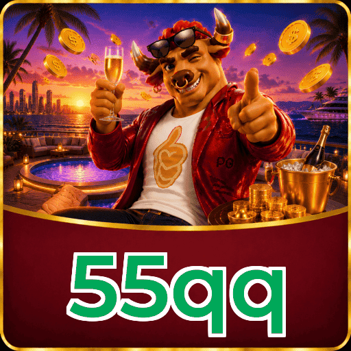 55qq Logo - Bônus com Rollover Justo